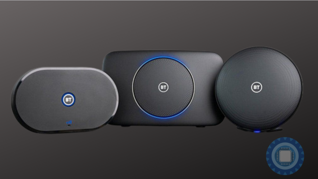 BT Hub Units on a grey and black back ground with the ITBlogPros logo at the bottom right of the image