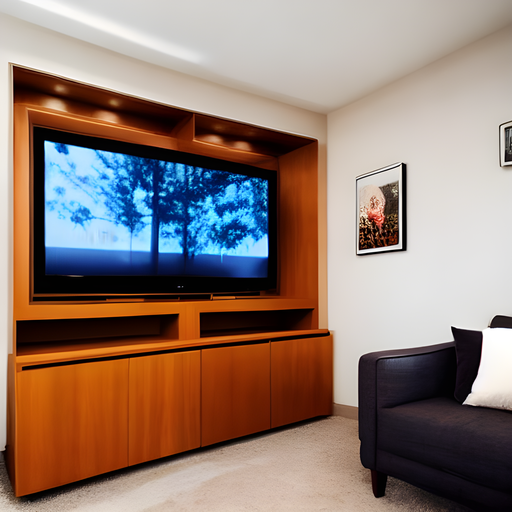 A computer on a home office desk