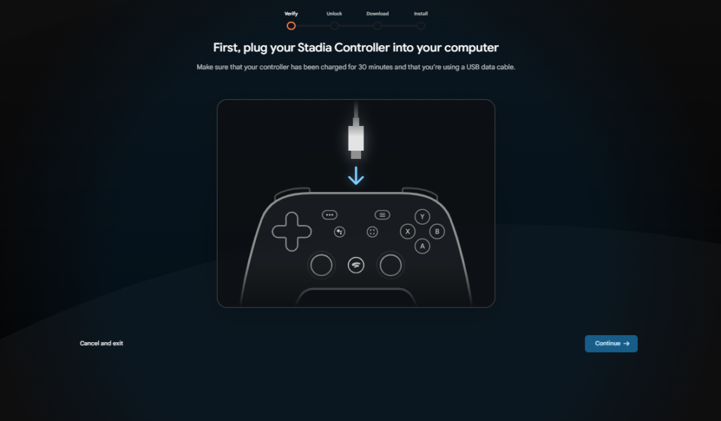 Stadia Bluetooth steps to follow